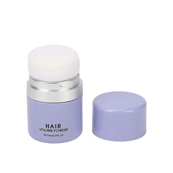 Poudre Coiffante Texture Mate Ingrédients à Base de Plantes Poudre de Volume de Cheveux Violet sécurité 8g Contrôle de lhuil