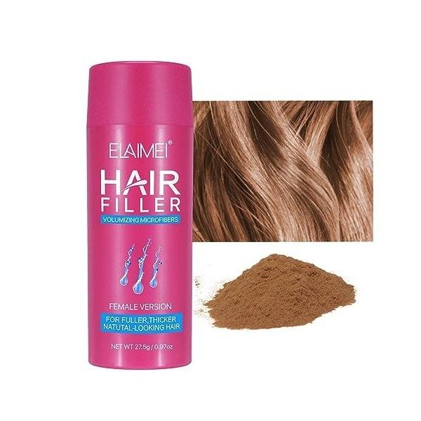 Poudre texturée - La poudre de volume de cheveux longue durée dissimule instantanément la perte de cheveux | Toppers de cheve