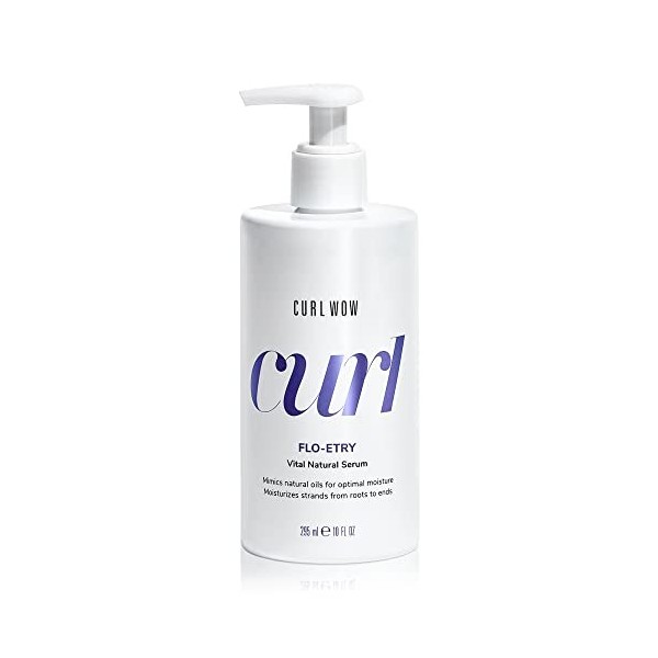 Color Wow serum cheveux bouclés 295ml - Curl wow Floetry soin sans rincage léger - Serum cheveux sans sulfates - Serum cheveu