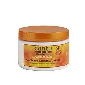 Cantu Natural Hair Coconut Curling Cream 12oz Jar by Cantu