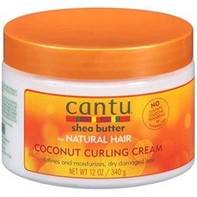 Cantu Natural Hair Coconut Curling Cream 12oz Jar by Cantu