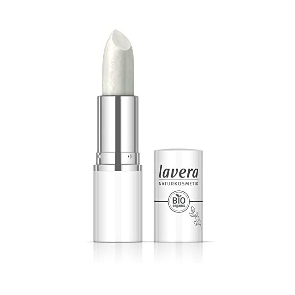 lavera Candy Quartz Lipstick -Rosewater 01 - Éclat intense - Texture très légère - Grand confort - Jusquà 6 heures de tenue 