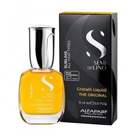 Alfaparf Milano Semi Di Lino Sublime Cristalli Liquidi 15ml - sérum illuminateur