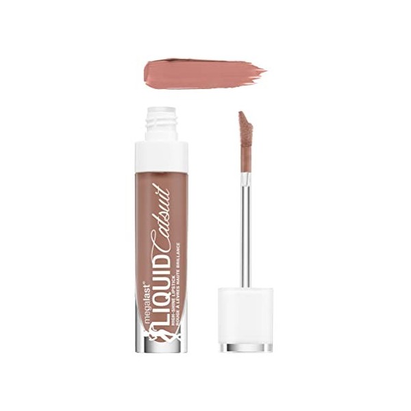 wet n wild – MegaLast Liquid Catsuit – Rouge à lèvres liquide - couleur mate & intense - Teinte Missy and Fierce - 100% Cruel...