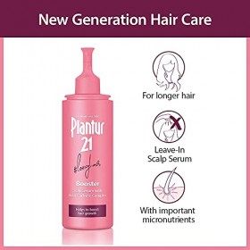 Plantur 21 longhair Hair Growth Serum | Pour des Cheveux Longs et Brillants | Sans Silicones ni Parabens 2x 125ml