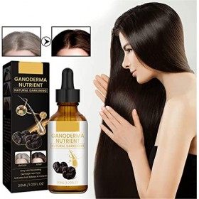 2Pcs DARKA Anti-Greying Hair Serum,DARKA Pro Anti-Greying Hair Serum,Organic Ganoderma Nutrient Hair Grey Reverse Essence,Pro