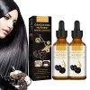 DARKA Anti-Greying Hair Serum, Hair Darkening Serum, Organic Ganoderma Nutrient Hair Grey Reverse Essence, Darken Your Hair N