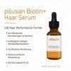 pilusan Sérum biotine pour cheveux abîmés - Huile nourrissante sans silicone ni parabène - Sérum capillaire pour femmes et ho