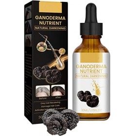 DARKA Anti-Greying Hair Serum, Hair Darkening Serum, Organic Ganoderma Nutrient Hair Grey Reverse Essence, Anti Greying Hair 