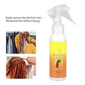 Dreadlocks Spray, Dreadlocks Crare Spray Hydratant 100ml pour Twist
