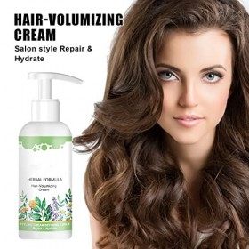 Crème Volumatrice Cheveux BouncieLock,Essence Coiffante Hydratante Pour Cheveux Bouclés,Crème Volumisante Lissante Pour Les 