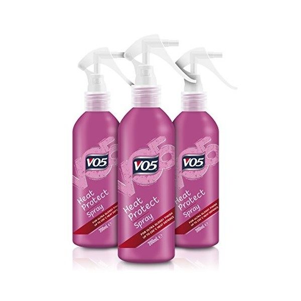 VO5 Heat Protect Spray Coiffant 200 ml - Lot de 3