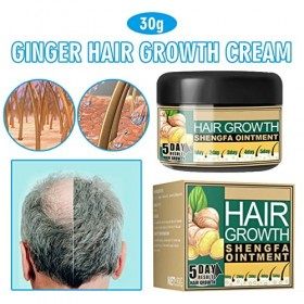 Kolarmo Natural Ginger Crème de croissance des cheveux pour homme et femme Traitement de perte de cheveux germinale 1 pièce 