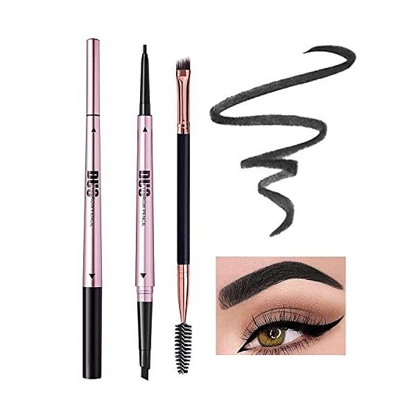 Mihqy Crayon Sourcil, Teinture sourcil, Sourcils Maquillage, Crayon Sourcil Waterproof, Coloration Sourcil, Crayon à Sourcils