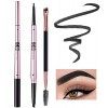 Mihqy Crayon Sourcil, Teinture sourcil, Sourcils Maquillage, Crayon Sourcil Waterproof, Coloration Sourcil, Crayon à Sourcils