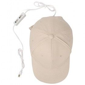 Casque de Repousse des Cheveux, Dispositif de Traitement de la Croissance des Cheveux, Couverture Complète, Lumière LED Rouge