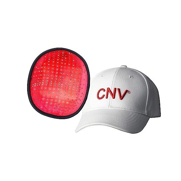 CNV Casque de Croissance des Cheveux 200pcs Puce Lumineuse Laser Cap de Croissance des Cheveux Hommes Femmes La Lumière Rouge