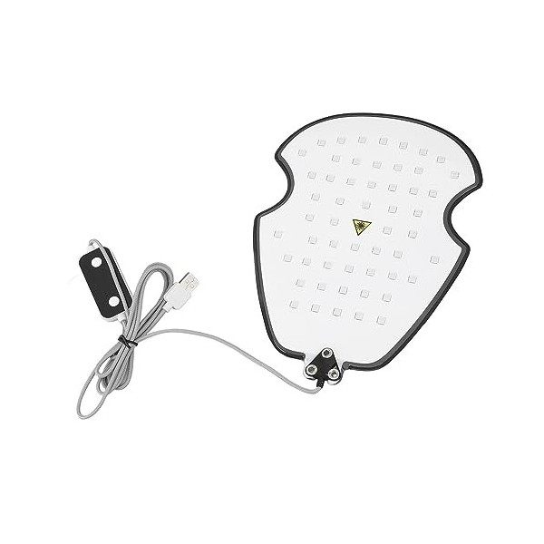 Appareil de Croissance des Cheveux, Coussinet de Croissance des Cheveux, éclairage Rouge Bleu, Synchronisation de 15 Minutes 