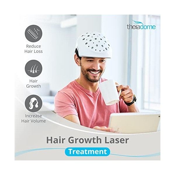 Theradome EVO LH40 Casque laser pour homme et femme