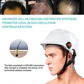 Casque de Croissance Cheveux de Thérapie, LED Casque de Croissance des Cheveux avec 102 Lasers, Traitement Anti-perte de Chev