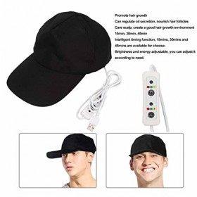 HUHUSW Repousse des Cheveux pour Hommes et Femmes, Casque de Repousse de Perte de Cheveux, Adaptées Aux Hommes et Aux Femmes 