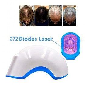 Pro LH272 Casque laser pour traitement de chute de cheveux pour homme et femme Stimule la pousse des cheveux et repousse les 