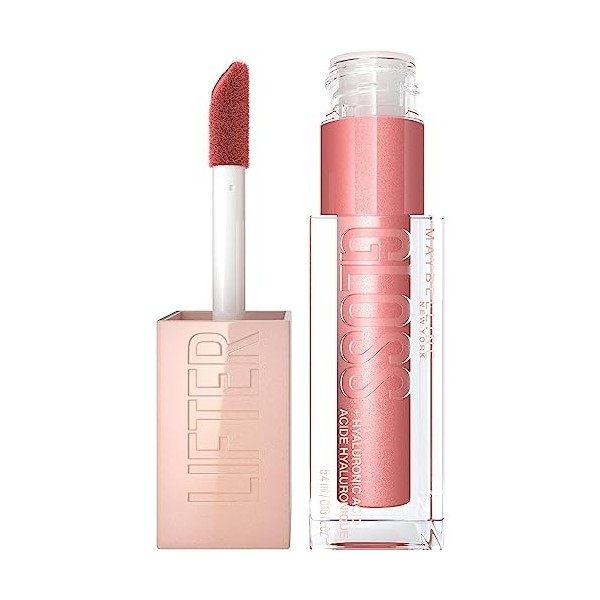 Maybelline New York - Gloss à Lèvres Effet Repulpant & Hydratant - Enrichi en Acide Hyaluronique - Lifter Gloss - Teinte : 00