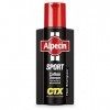 Alpecin Sport Coffein Shampooing CTX, 1 x 250 ml | Lorsque les besoins en énergie augmentent, recharge les racines dénergie 