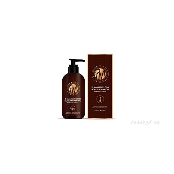 Paxmoly Dr. Shampoing pour cuir chevelu anti-chute 300 ml Le shampooing doux renforce les mèches de cheveux et rend les cheve