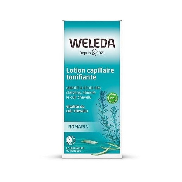 WELEDA - Lotion Capillaire Tonifiante - Lotion Capillaire homme et femme - Flacon Verre 100 ml