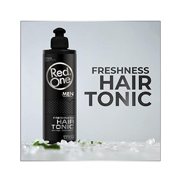 Redone Freshness Hair Tonic 250ml | Menthol Freshener | Deep Cleaning | Sans pellicules | Aspect brillant | Contre la chute d