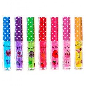 Lip Gloss Scented 1,2 grammes Filles 7-pièces