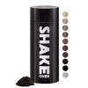 SHAKE OVER® - Fibres Capillaires Densifiantes Végan, Riche en Zinc, Épaissit les Cheveux Fins, Haute Qualité et Fabrication E