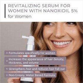 DS Laboratories Spectral.CSF - Thérapie anti-âge pour femmes pour cheveux clairsemés, 60 millilitres