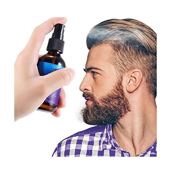 Mino 5% Spray de croissance des cheveux, huile pousse cheveux pour hommes et femmes, Traitement de perte de cheveux, sérum de