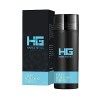 Hair Genetics Fibres capillaires noires pour le traitement de la perte de cheveux et lamincissement des cheveux 50 g 