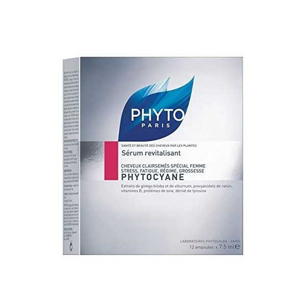 Phytocyane Growth Stimulating Anti-Thinning Hair Treatment For Thinning Hair - Women 12x7.5ml