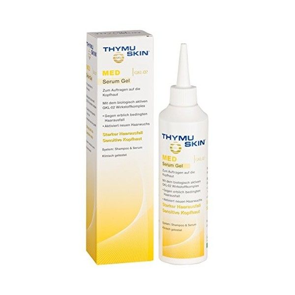 thymu Skin Med Serum Gel – Medio contra fuerte caída del cabello para mujeres y hombres