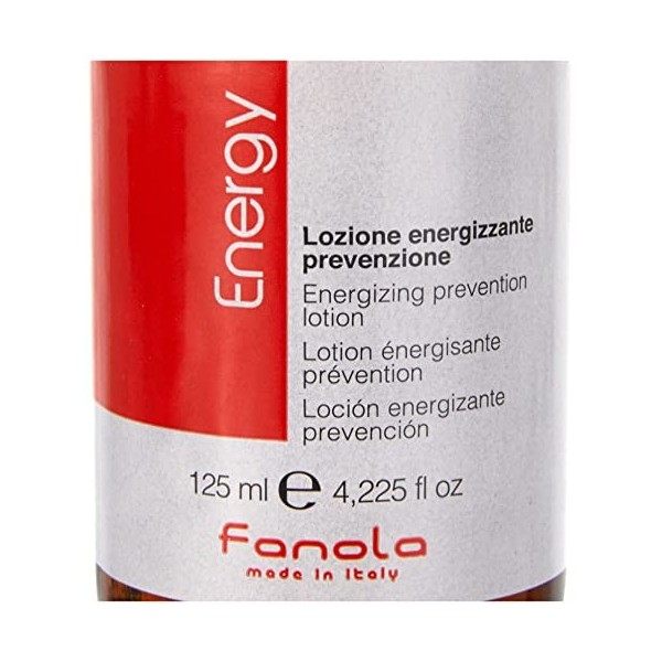 FANOLA Energy Lotion Adjuvant Chute de Cheveux-125 ML, Multicolor, 125 ML