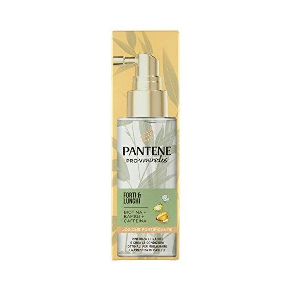 Pantene Pro-V Miracles Traitement anti-chute des cheveux pour femme, traitement capillaire, traitement des racines avec caféi