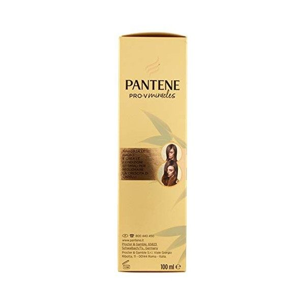 Pantene Pro-V Miracles Traitement anti-chute des cheveux pour femme, traitement capillaire, traitement des racines avec caféi