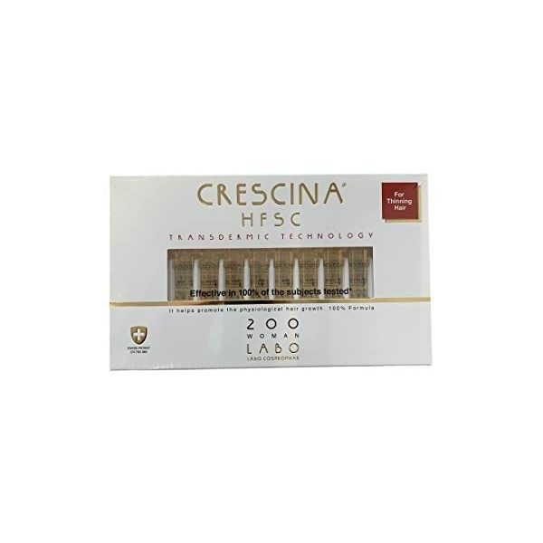 Crescina HFSC 100% 200 Femme 20 Ampoules