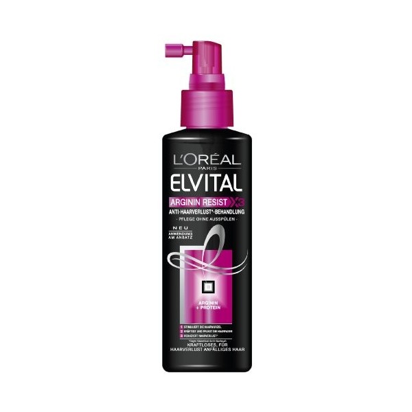 LOréal Paris Elvital Arginin Resist Lot de 2 sprays de soin 200 ml