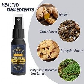 Sérum De Croissance Cheveux, Sérum de Croissance de Cheveux à la Biotine Applicateur, Anti Chute, Favorise La Pousse Des Plus