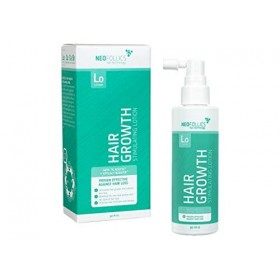 Neofollics Lotion stimulant la Croissance des Cheveux - Favorise la Croissance des Cheveux et Prévient la Chute - Avec 7% de 