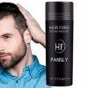 Raxove Fibre Capillaire Naturelle - 27,5 g de Poudre de Cheveux Noirs pour Hommes | Fibres de kératine Nature Unisexe dissimu