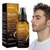 Spray De Sérum Pour La Repousse Des Cheveux, Cheveux Densifiant Anti-chute Bio & Vegan, Stimule & Assainit Le Cuir Chevelu, E