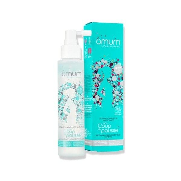 OMUM - Mon Coup De Pousse - Lotion Anti Chute de Cheveux - Fortifiante - Naturelle - Certifiée Bio - 100ml