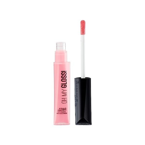 Rimmel - gloss à Lèvres Oh My gloss - Fini Brillant - Longue Tenue - 800 Crystal Clear - 6,5ml