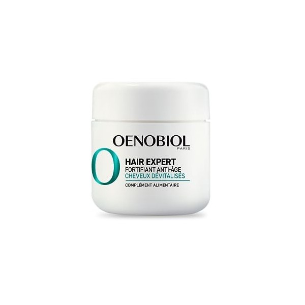 OENOBIOL HAIR EXPERT Fortifiant Anti-Âge - Nouveau - Marc de Raisin et Céramides - Efficacité prouvée - Favorise la brillance